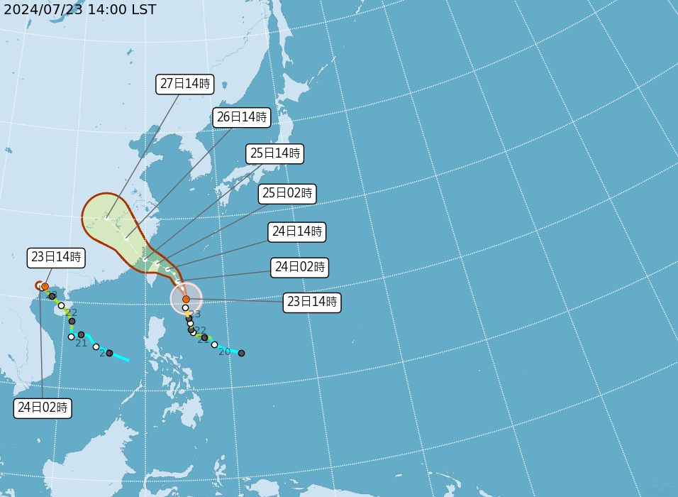 「凱米」颱風來了！ 今起全台活動異動、景點封閉一次看
