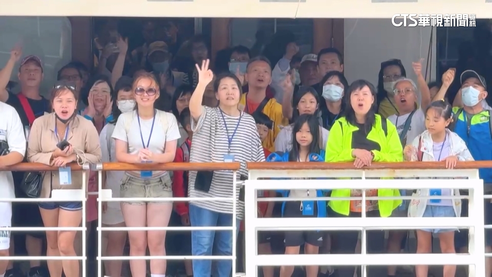 郵輪之旅因颱「凱米」改行程　600多名旅客拒下船