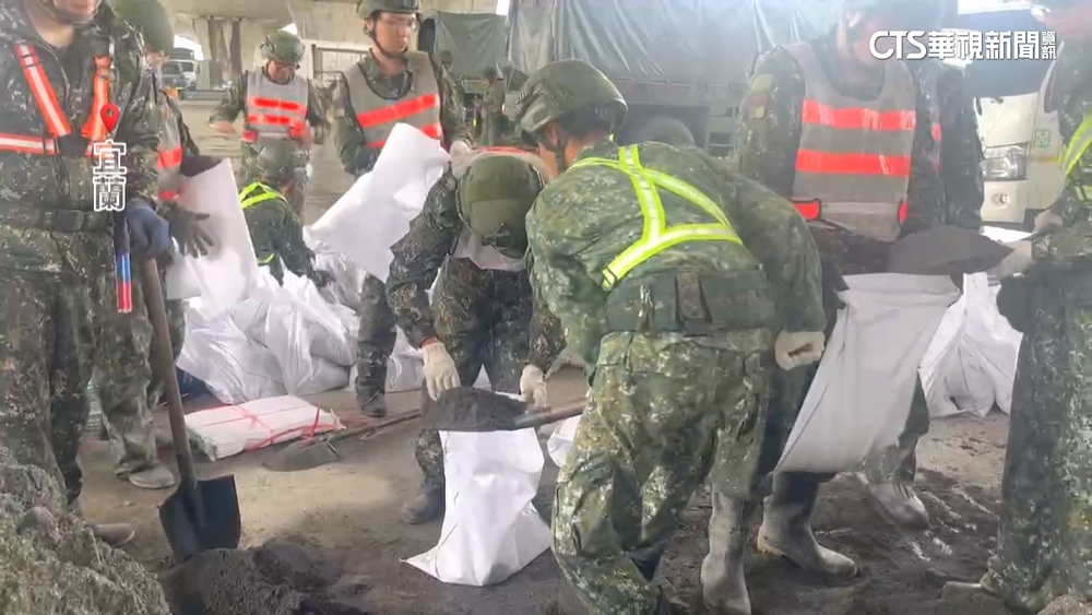 強颱凱米來勢洶洶！國軍弟兄整裝待命助援