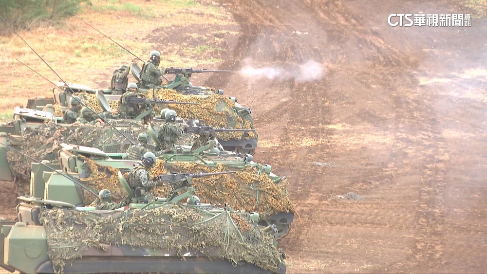 颱風襲！　金防部實彈射擊喊卡　澎湖防部照常操演