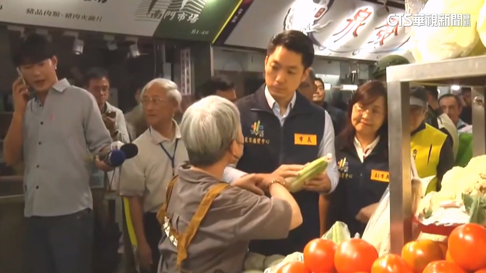 凱米颱風警戒升級！　蔣萬安連跑6行程視察