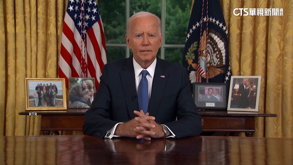 拜登退選後首度露面　曝決定退選心路歷程