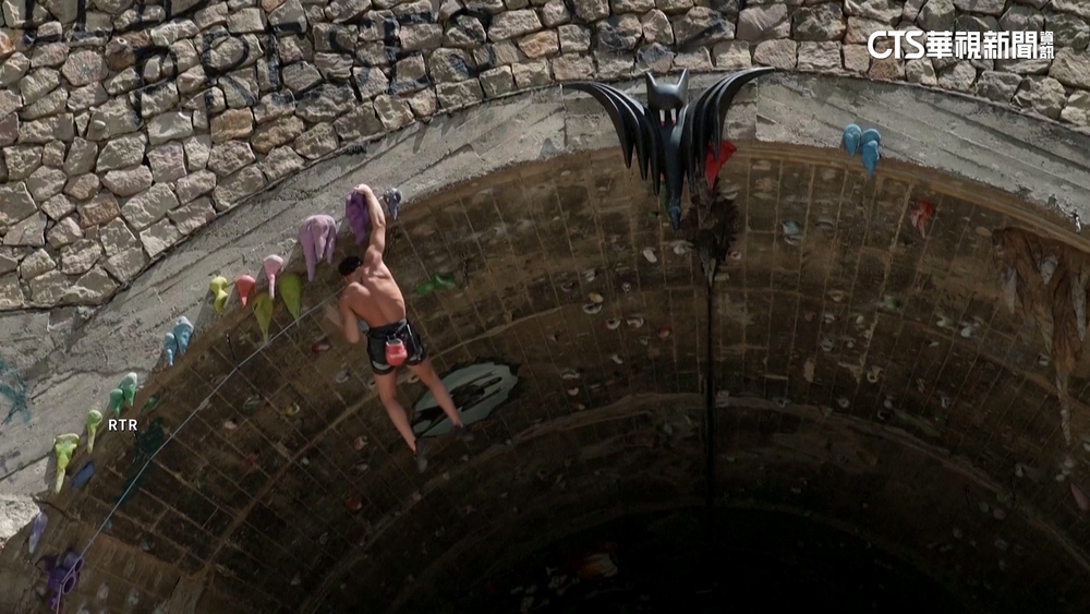 巴塞隆納「隧道攀岩場」！　搭奧運熱潮　好手爭相朝聖