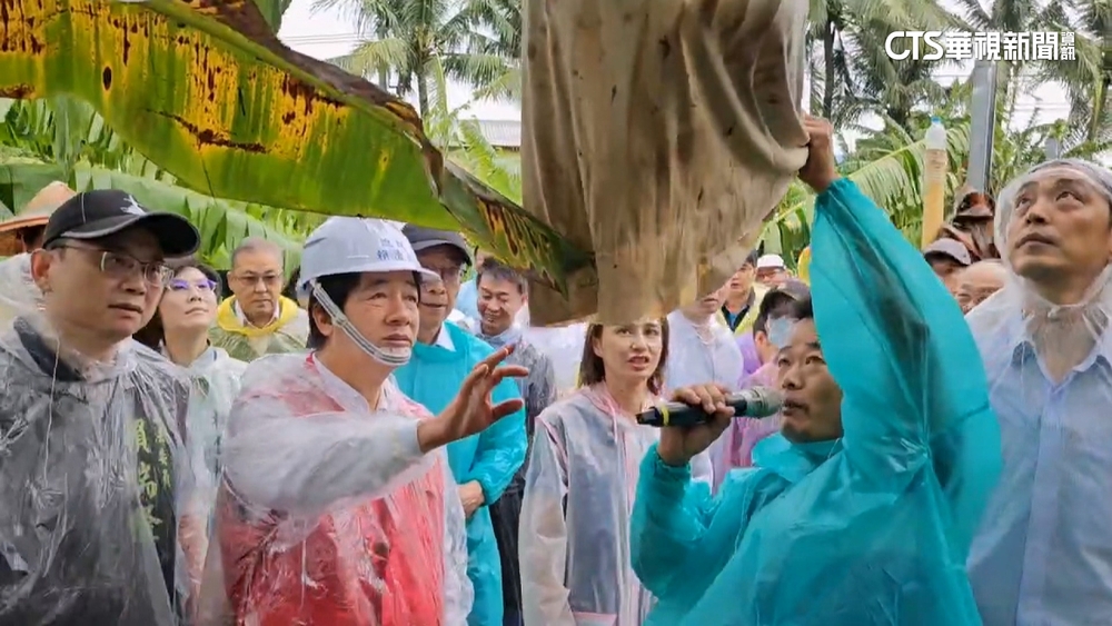 災情慘！　賴清德宣布：淹水50公分以上「補助2萬」