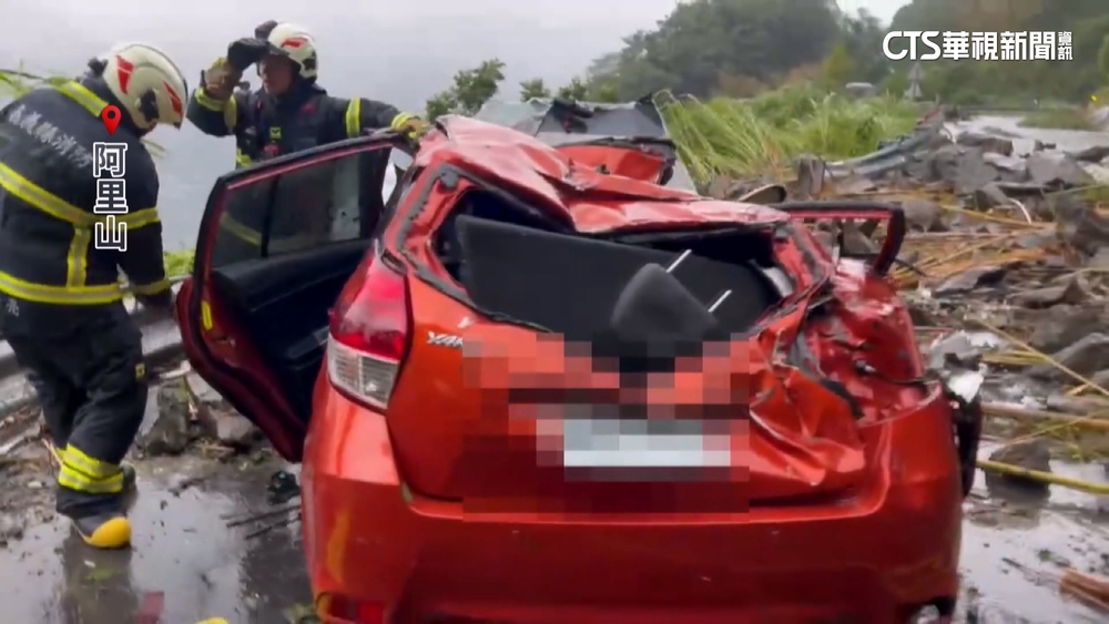 阿里山林鐵維修員遇劫　遭落石砸中命危送醫