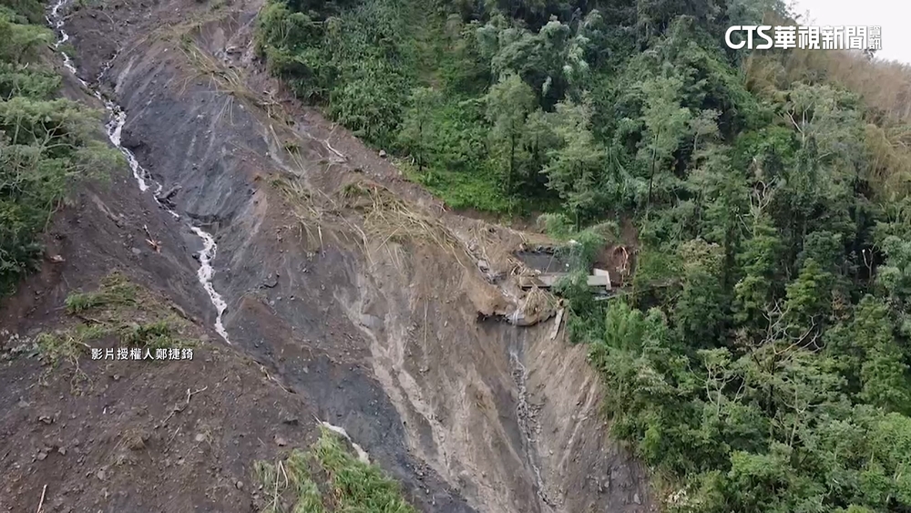 凱米豪雨引發土石流　壓垮嘉義159甲線隧道