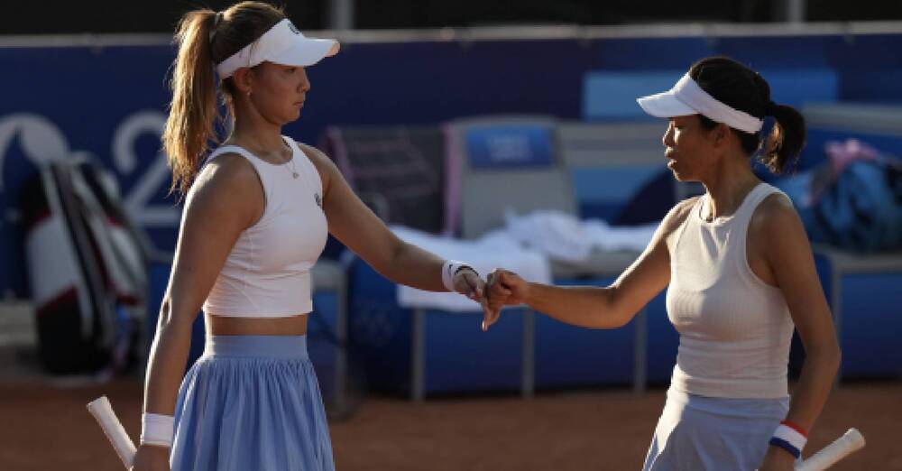 巴黎奧運》網球女雙對手棄賽 謝淑薇、曹家宜挺進8強