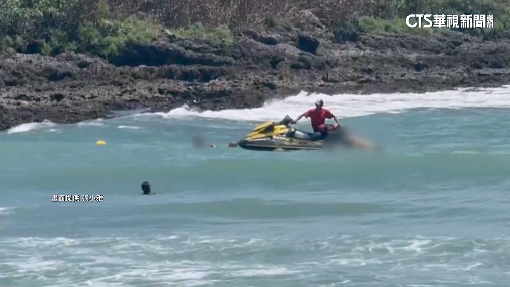父子3人墾丁小灣暗流區游泳溺水　36歲父送醫亡