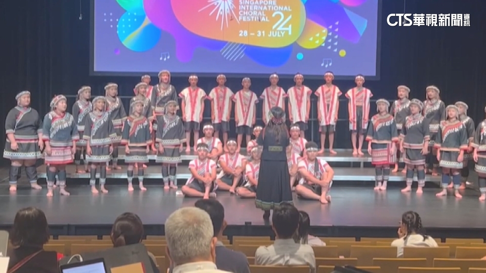 原鄉學子天籟唱出台灣　新加坡國際合唱賽金包銀