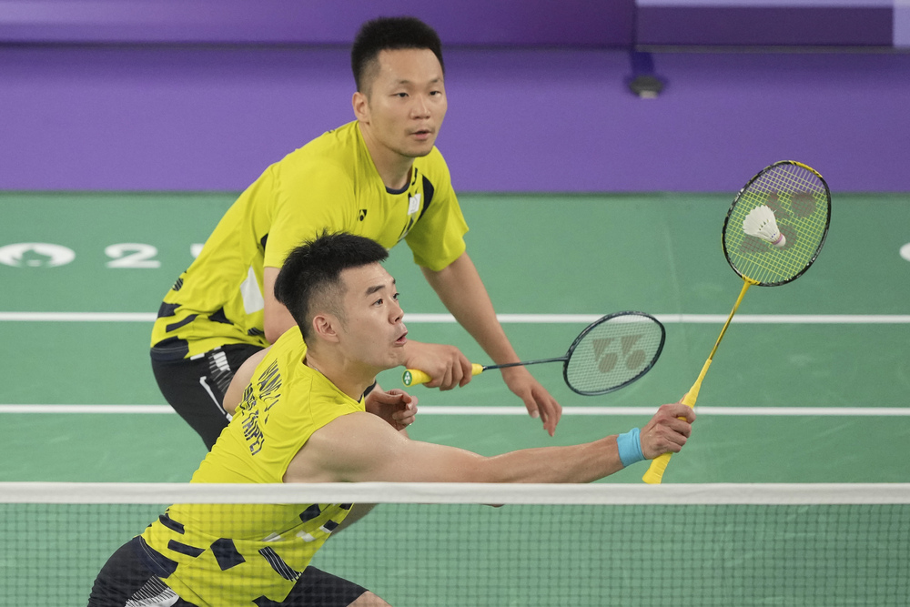 巴黎奧運》「麟洋配」晉羽球4強 王齊麟：想都沒想過