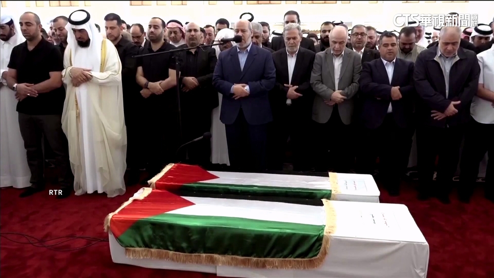 哈瑪斯領袖哈尼雅遇刺下葬　數百民眾哀悼