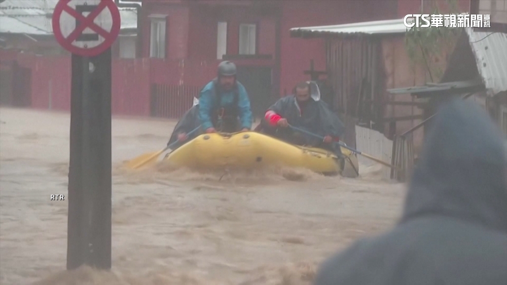 7月無雨8月暴雨　智利遇強風豪雨釀重災