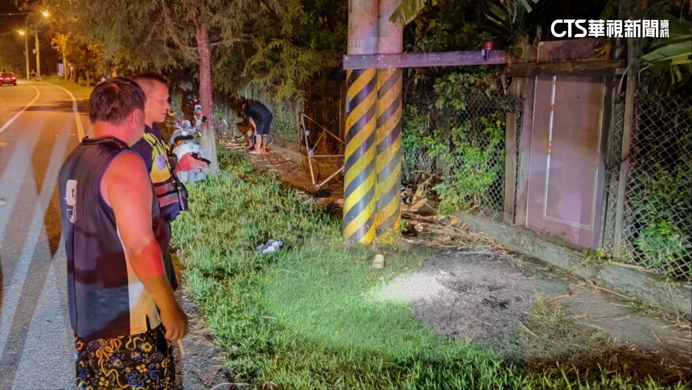 軍人酒後騎車載4歲女　未戴安全帽撞電桿雙亡