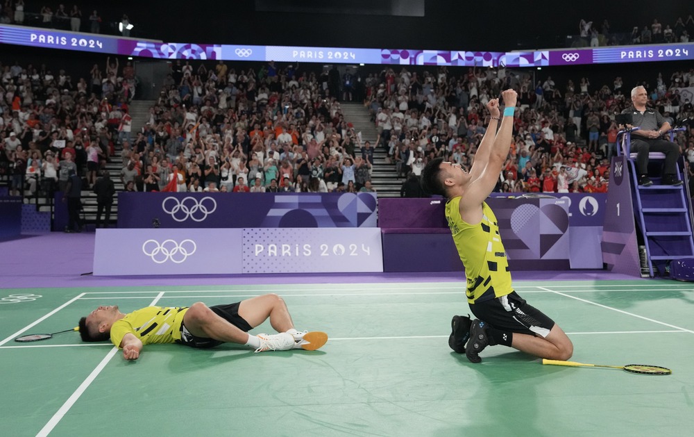 「麟洋配」成功二連霸！　蔣萬安加碼300萬給王齊麟　將打造世界級羽球館