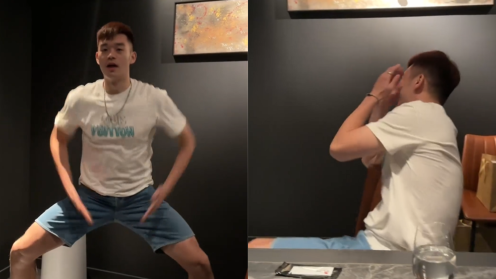 王齊麟承諾贏球就要做「開高衩」　網起鬨「要說話算話」本人裝傻給回應