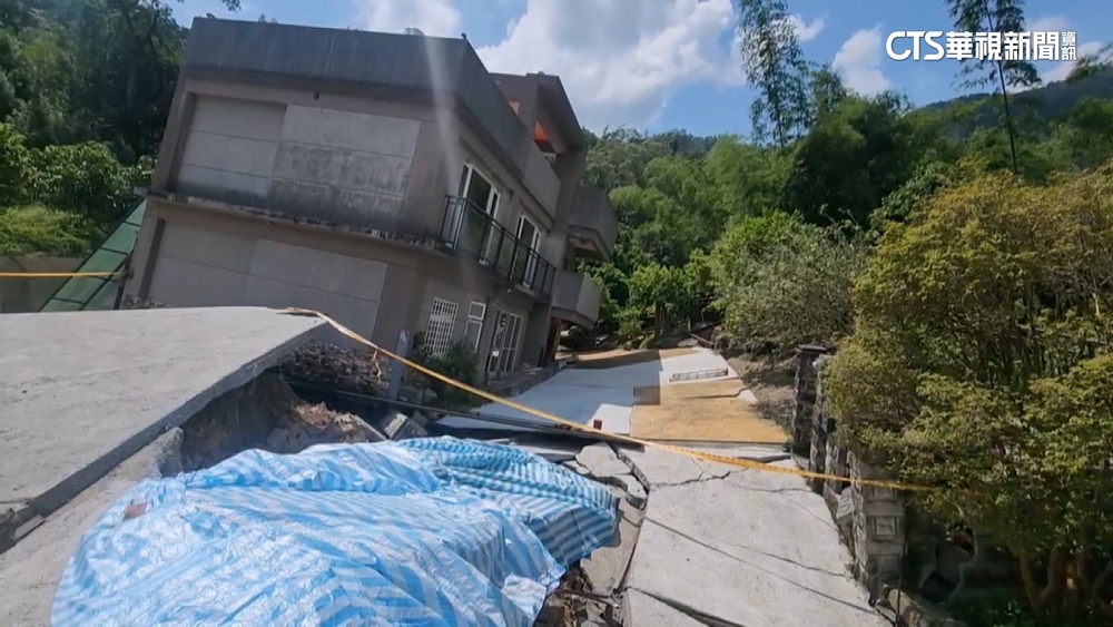 南投走山！千萬屋地基下陷4米　住戶嘆：還在繳貸款