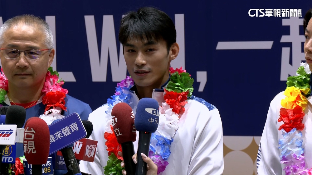 奧運首批中華隊選手返台　楊勇緯：能在舞台上奮鬥很幸福