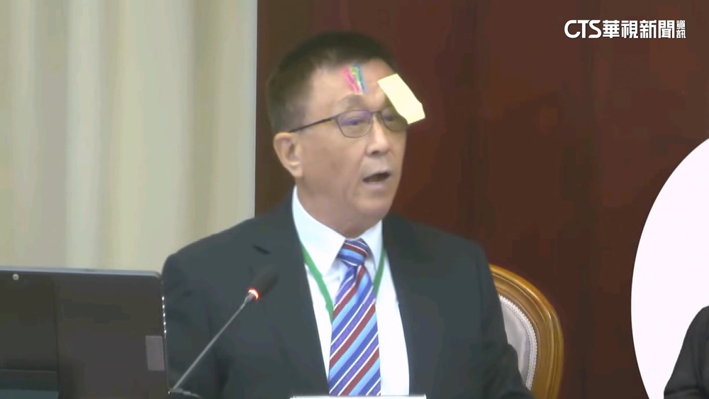 憲法法庭辯論　學者「便利貼黏額頭」演示重大瑕疵