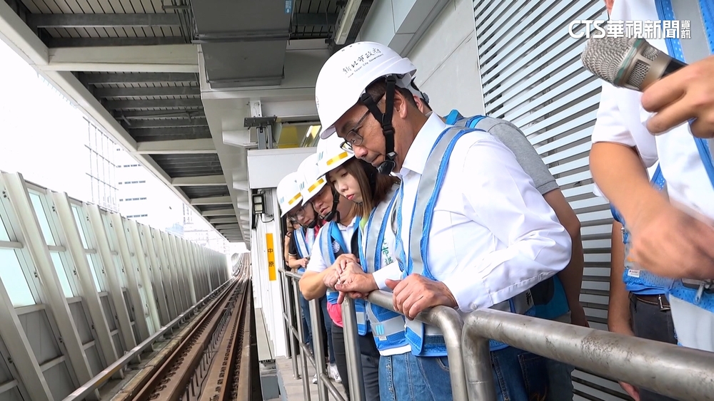 新北環狀線修復進度提前　侯友宜：力拚年底復駛