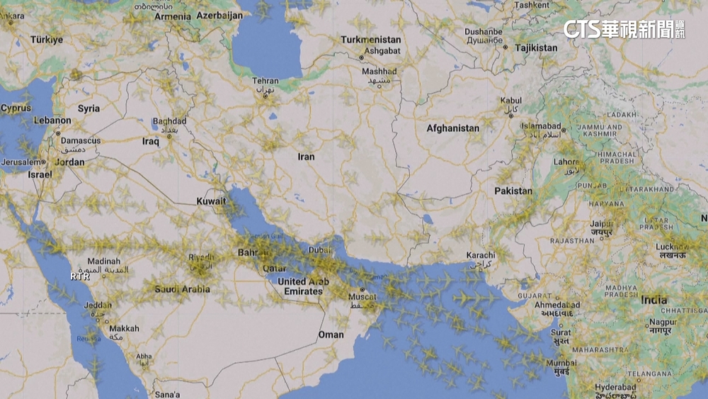 中東戰火一觸即發　埃及指示航空公司避伊朗領空3小時