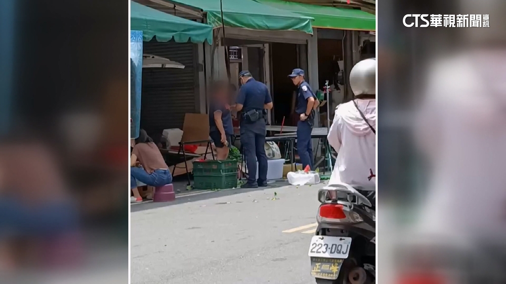 質疑買到劣質葡萄　菜攤老闆球棒砸水果攤