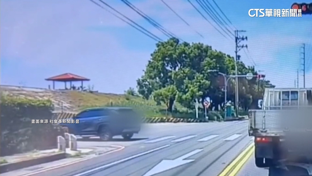 「休旅車逆向闖紅燈」檢舉失敗　警：影片是翻拍影像