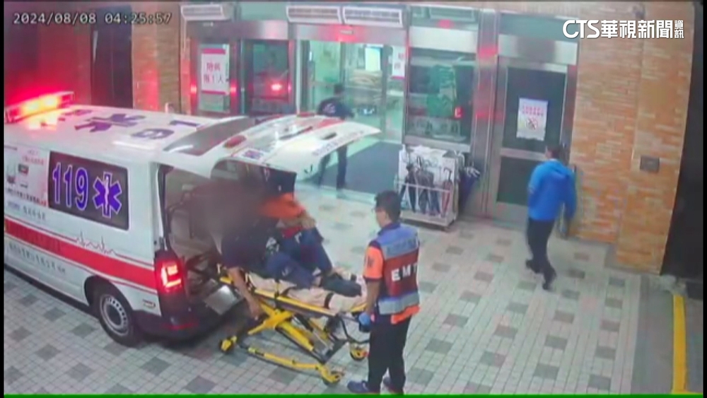 貨車路過車禍現場勾電線　擊倒警腦出血進加護