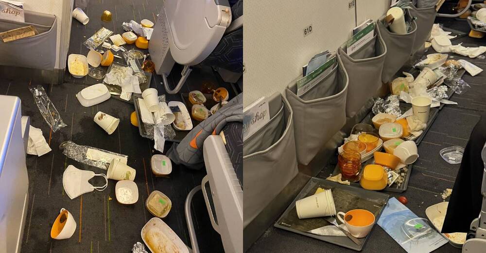 長榮航空返台班機遇亂流！可樂洗頭、餐灑滿地 6空服員受傷就醫