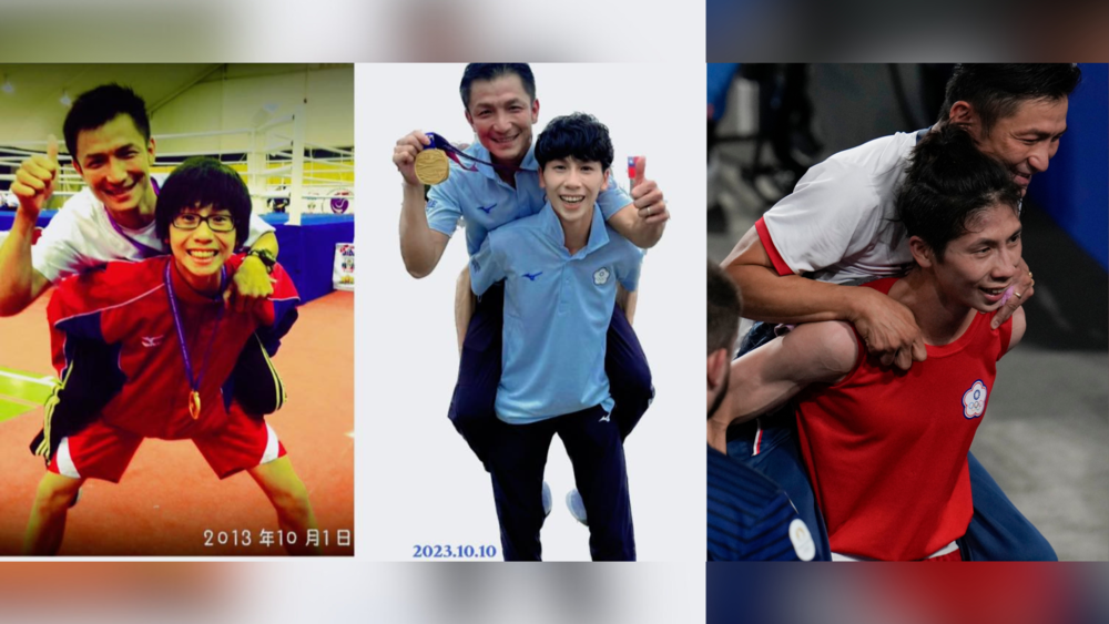 林郁婷奪金後揹教練感動全台　11年前舊照引網朝聖：超感動的畫面