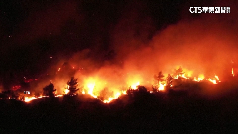 希臘森林大火擴散！　醫療高度警戒.急向歐盟求援