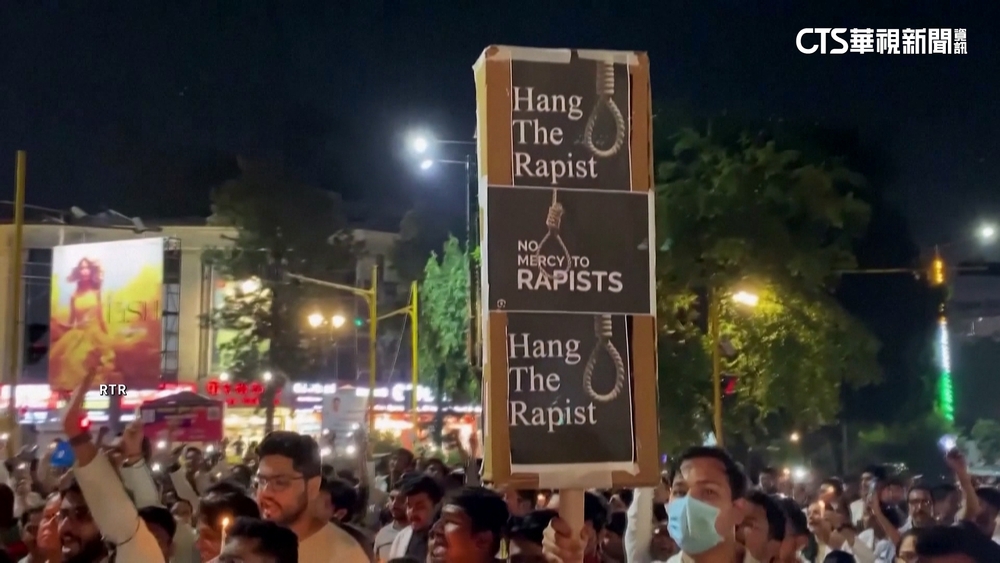 女實習醫遭性侵殺害爆怒火　印度百萬醫師大罷工