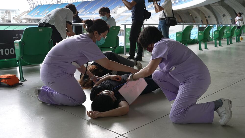 確保大型演唱會疏散應變　高市府完成國體場國土安全等級無劇本實兵演練