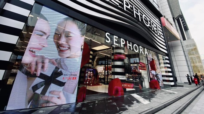 LVMH旗下美妝品牌Sephora　擬裁員中國百名員工