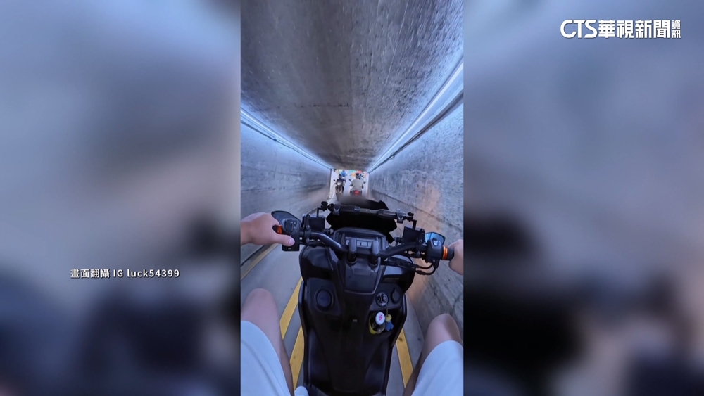 竹蓮地下道寬度僅2機車　工務處：通行正常將續用