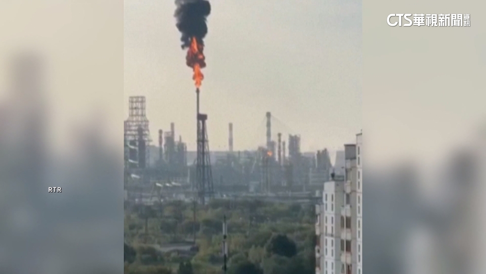 烏克蘭無人機跨境襲俄　攻擊煉油廠.發動廠