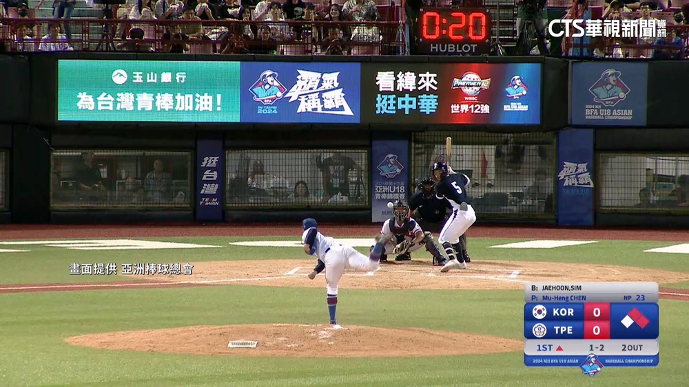 台灣小將1：0「抗韓成功」　U18亞青賽旗開得勝