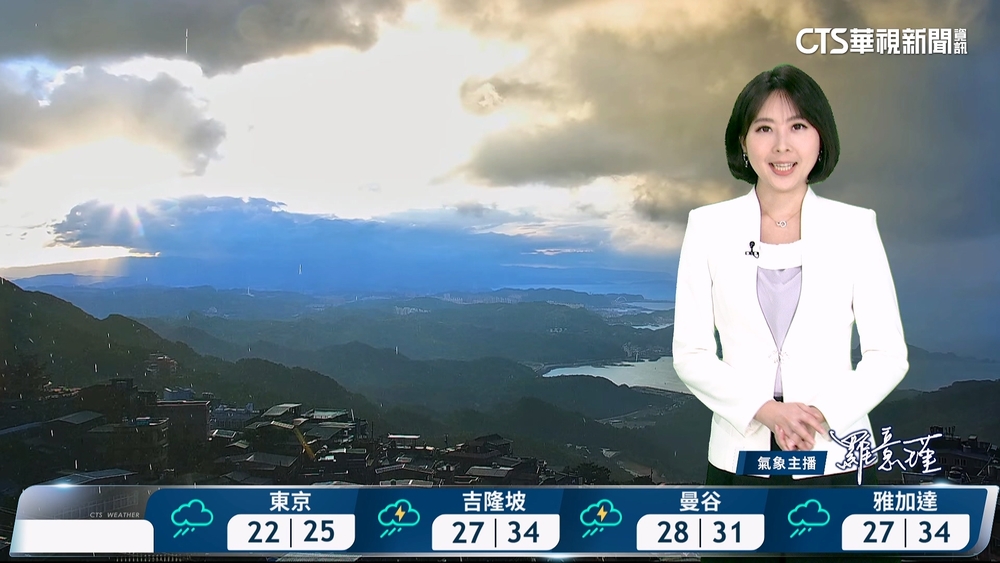 東偶雨西炎熱 東臺留意長浪