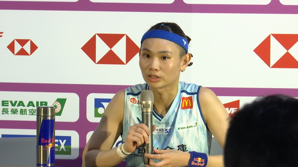 戴資穎感恩能站在場上的每一刻！　喊話球迷「明天見」