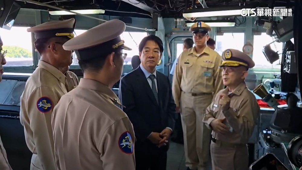 中秋節快樂！　賴總統赴澎湖勗勉海陸空三軍