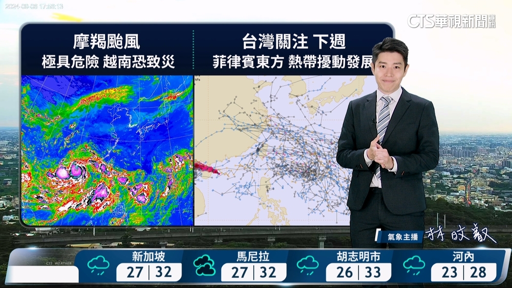 水氣仍多！午後防局部豪大雨　沿海留意長浪