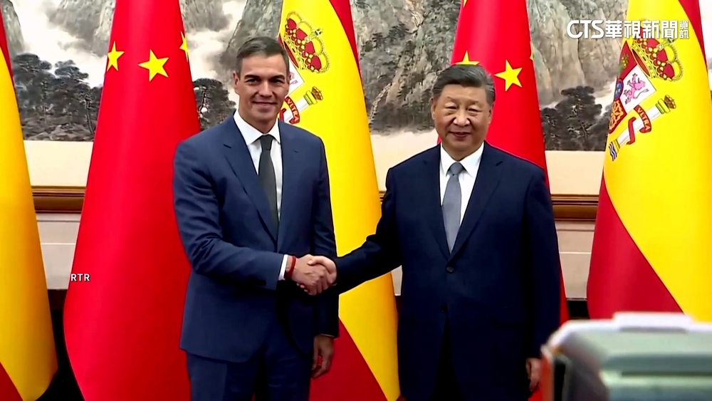 西班牙總理會晤習近平　喊「尋求更平衡貿易」
