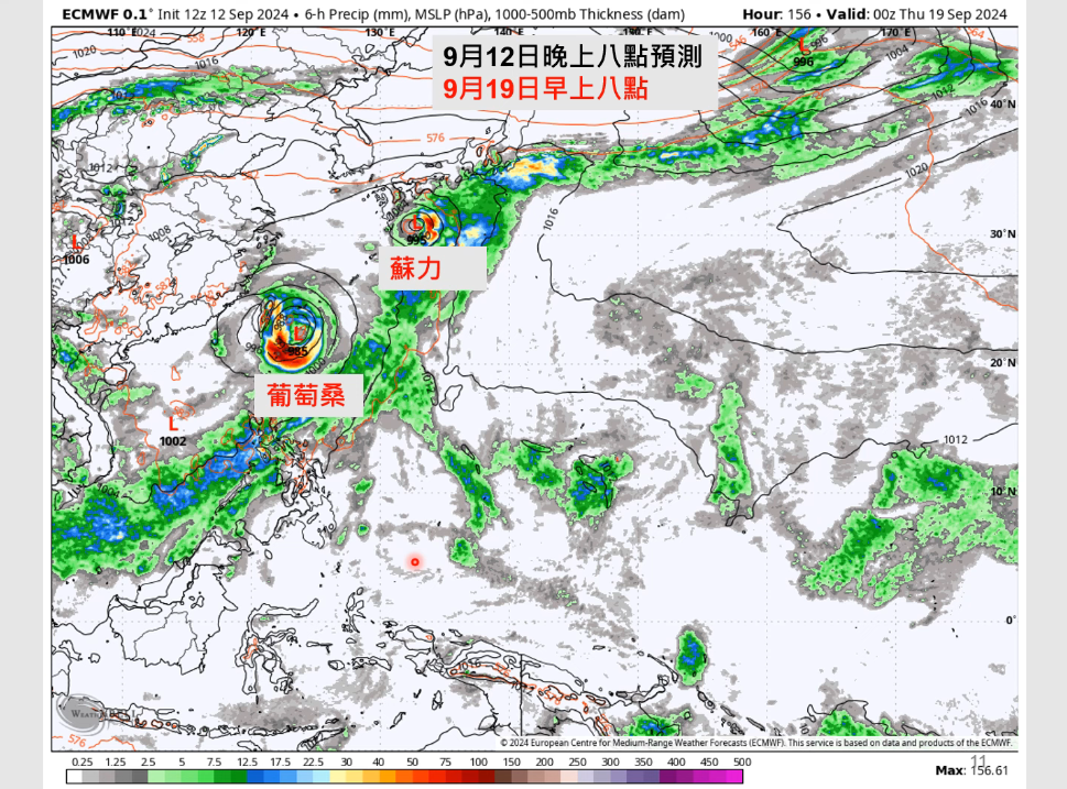 颱風接力生成中！葡萄桑、蘇力最快週末形成 影響台灣時間曝