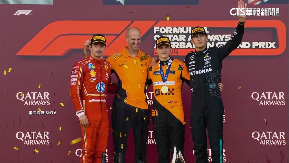 Piastri亞塞拜然奪本季第2冠　麥拉倫積分超越紅牛