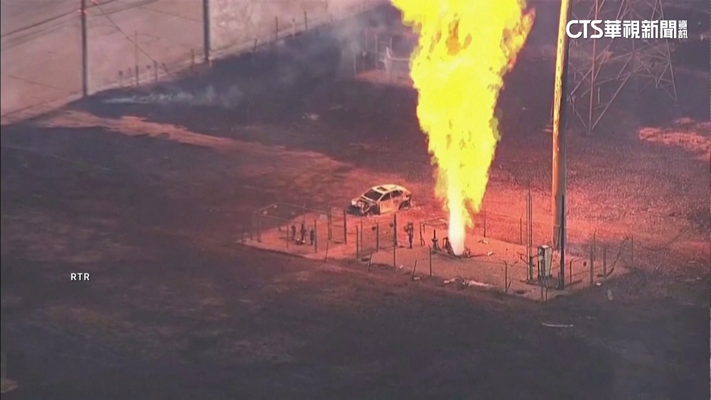 美德州天然氣管線爆炸　火柱拔地起難撲滅