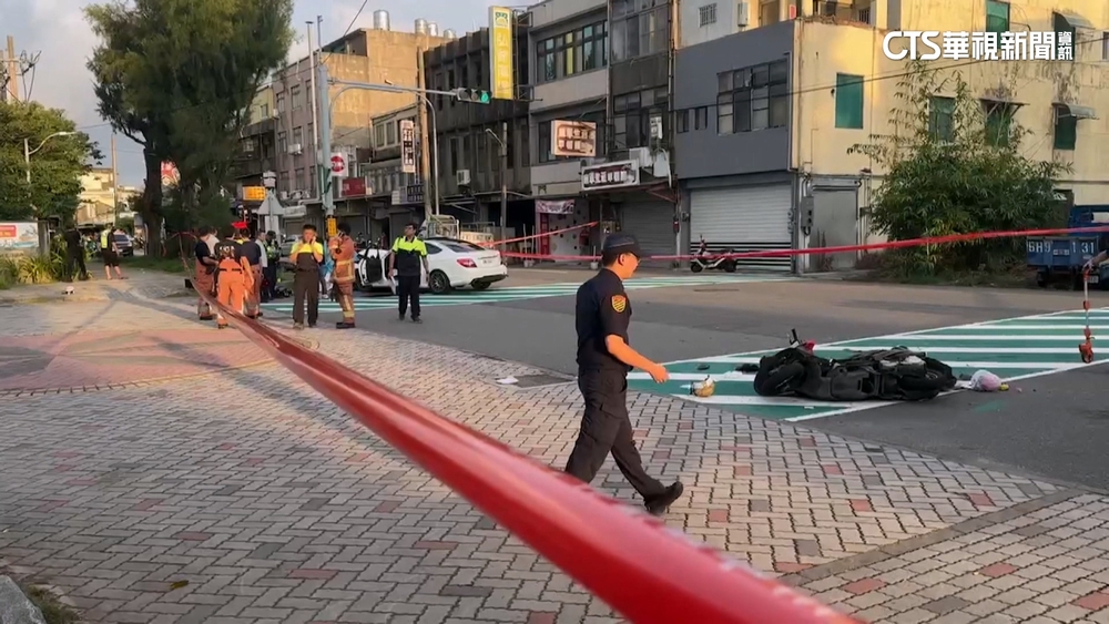 毒駕？虎林國中前連環撞　嬤接孫喪命1死6傷