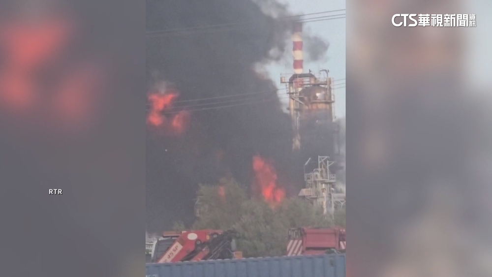 希臘煉油廠狂燒致3傷　毒氣瀰漫員工居民急撤