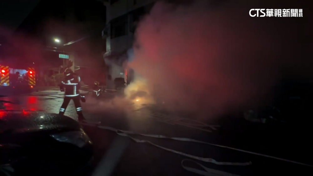 透天厝汽機車起火2戶7傷！55歲男涉縱火落網