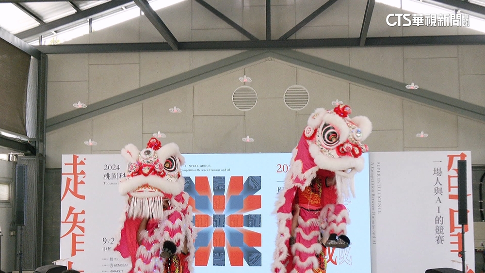 桃園科技藝術節登場　無人機表演科技結合藝術