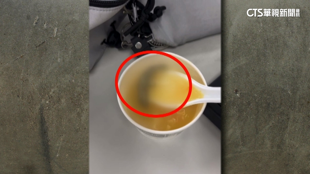 民眾外帶濃湯驚見「整隻壁虎」　嚇到嘔吐急就醫