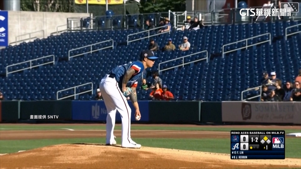 台灣左投林昱珉升3A首戰　4.2局失1分好投